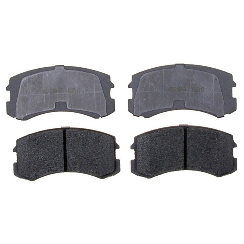 AC Delco Silver Front Brake Pads 14D904M